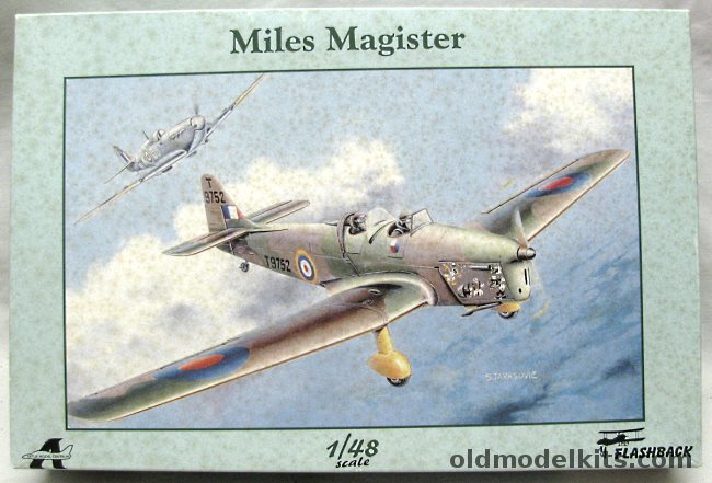 Flashback 1/48 Miles Magister - RAF No. 601 Sq Croydon 1940 / No. 312 (Czech) Squadron RAF Martlesham heath 1941 / L207 Royal Egyptian Air Force Heliopolis 1939, KLH8924 plastic model kit